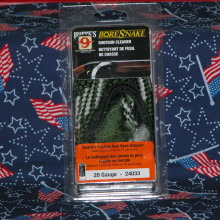 Hoppe's Shotgun BoreSnake Cleaning 20 Ga. 24033 (NIB)