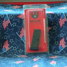 Ruger LCP 380, 6 rd mag Flat bottom