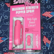 Sabre Red Pepper Spray mace Key ring ( Pink )