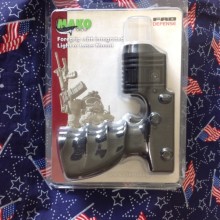 Tactical Foregrip with 1" Weapon Light Adapter and Integrated On/Off Trigger