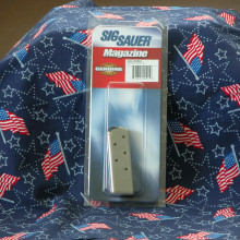 Sig Sauer P238 6rd mag Flat Bottom